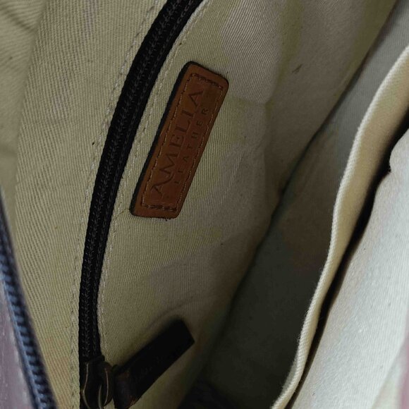 Western Leather Bag – Tooled Cowhide Crossbody, Shoulder Tote Purse with Fringes - Picture 8 of 10